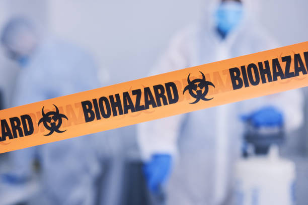 Professional Biohazard technician working in Union, WA